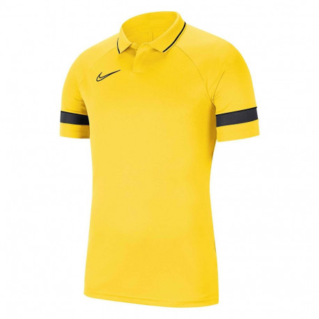 Koszulka dla dzieci Nike Dri-FIT Academy 21 Polo SS żółta CW6106 719 XL