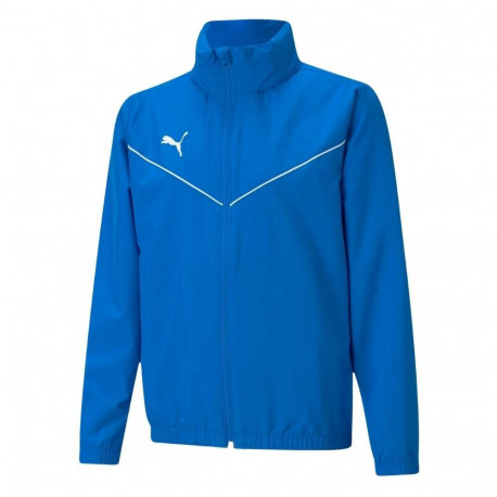Kurtka dla dzieci Puma teamRISE All Weather Jacket niebieska 657402 02 140cm