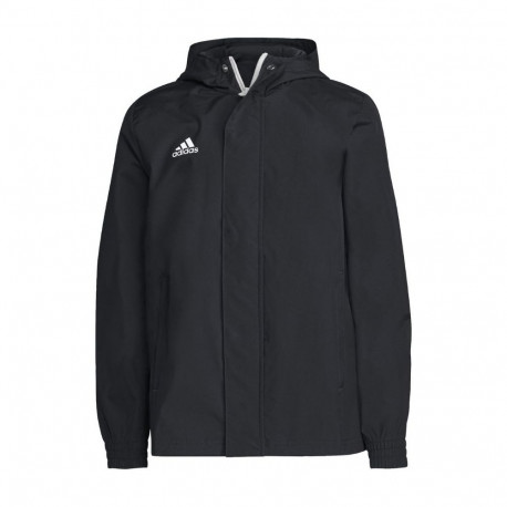 Kurtka dla dzieci adidas Entrada 22 All Weather czarna H57510 128cm