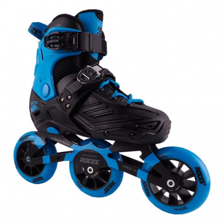 Łyżworolki Roces Yep 3x90 Tif czarno-niebieskie 400853 00001 31-34