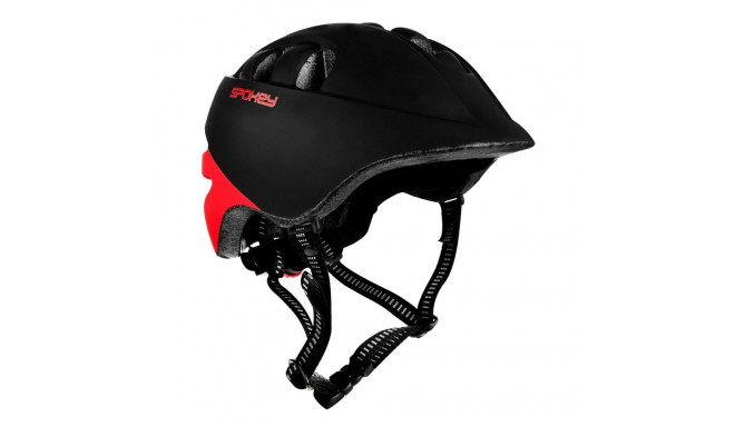 Kask rowerowy Spokey Cherub 48-52 cm czarny 927783