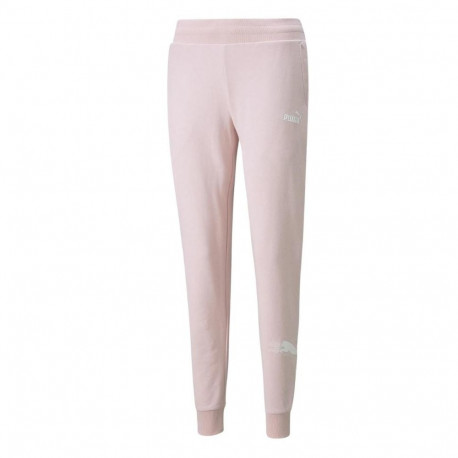 Spodnie damskie Puma Power Graphic Pants różowe 847115 16 L