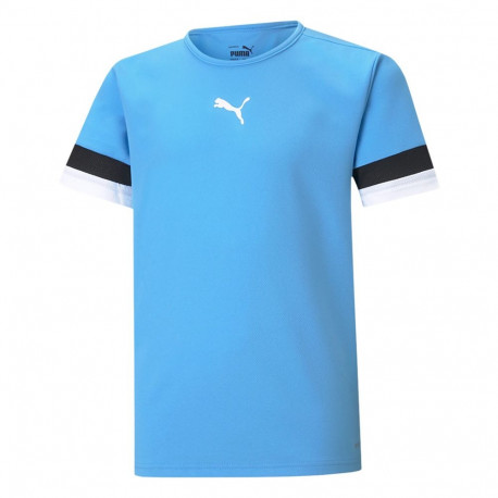 Koszulka dla dzieci Puma teamRISE Jersey Jr błękitna 704938 18 164