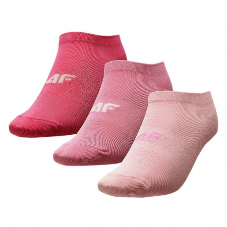 4F tüdrukute sokid HJL22 JSOD003 56S+54S+55S 36-38, hele roosa, roosa, fuksia