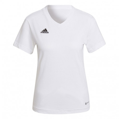 Koszulka damska adidas Entrada 22 Tee biała HC0442 L