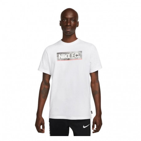 Nike meeste t-särk NK Fc Tee Seasonal Block DH7444 100 XL, valge
