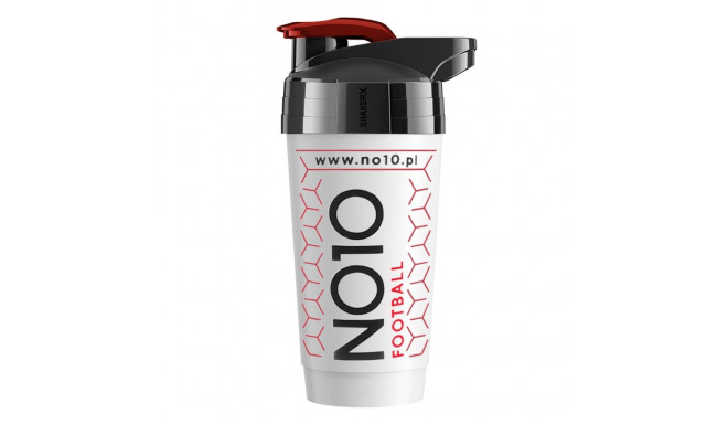 Bidon shaker NO10 600 ml biały