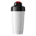 Bidon shaker NO10 600 ml biały