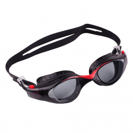Okulary pływackie dla dzieci Crowell Splash czarno-czerwone 02