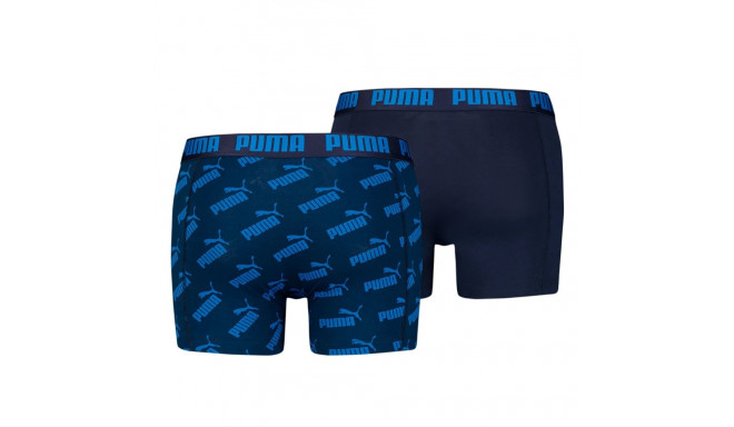 Bokserki Puma Men Aop Boxer 2P granatowe 935054 02 M