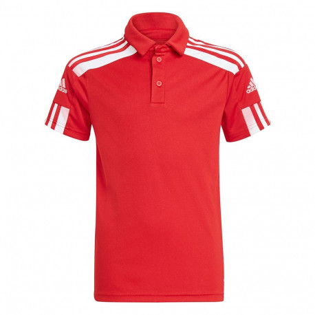 Koszulka dla dzieci adidas Squadra 21 Polo czerwona GP6423 152cm