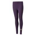 Legginsy dla dzieci Puma ESS+Logo fioletowe 587050 16 116cm