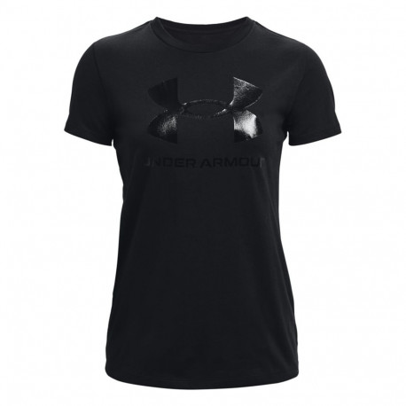 Koszulka damska Under Armour Live Sportstyle Graphic SSC czarna 1356305 002 M