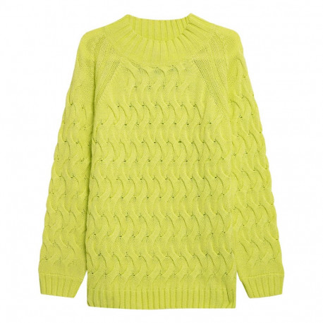 Sweter damski Outhorn soczysta zieleń HOZ21 SWD605 45S S