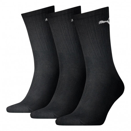 Puma sokid 907940 01 3 paari kergekaalulised spordilised kõrge säärega 35-38, must
