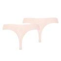 Bielizna damska Puma Seamless Stringi 2 Pack Hang różowe 935021 03 M