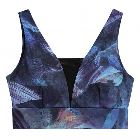 Stanik sportowy 4F multikolor 3 allover H4Z21 STAD016 93A XS