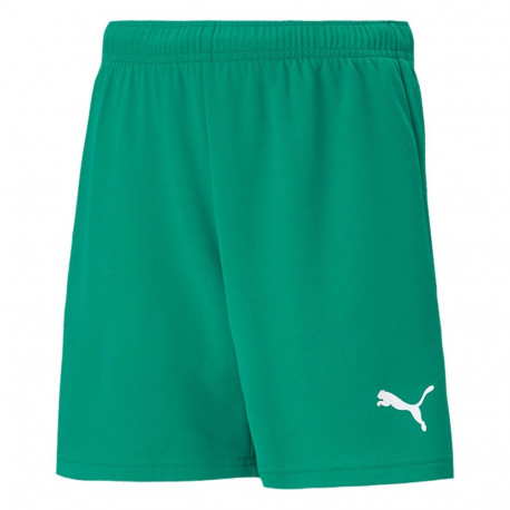 Puma laste lühikesed püksid teamRISE Short Jr 704943 05 140cm, roheline