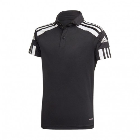Koszulka dla dzieci adidas Squadra 21 Polo czarna GK9558 140cm