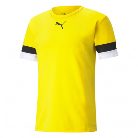 Koszulka męska Puma teamRISE Jersey żółta 704932 07 M