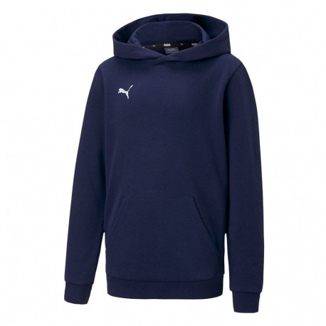 Bluza dla dzieci Puma teamGOAL 23 Casuals Hoody Jr granatowa 656711 06 116