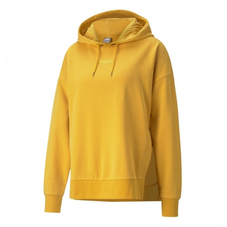 Puma naiste pusa HER Hoodie TR 589519 37 L, kollane