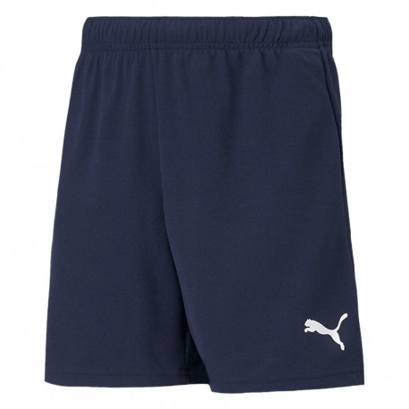 Spodenki dla dzieci Puma teamRISE Short Jr granatowe 704943 06 128cm