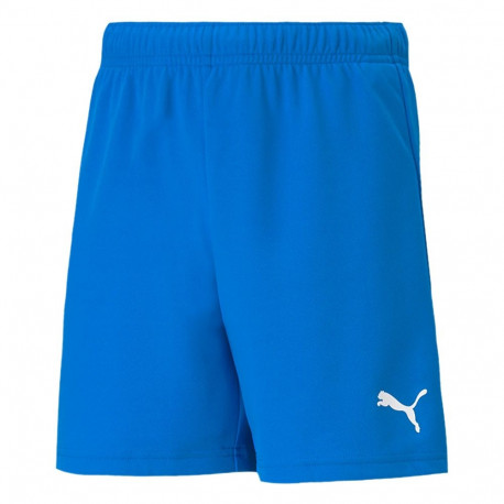 Spodenki dla dzieci Puma teamRISE Short Jr niebieskie 704943 02 116cm