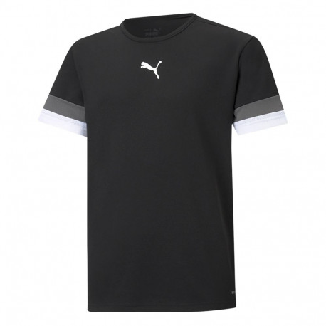 Puma laste spordisärk teamRISE Jersey Jr 704938 03 152cm, must