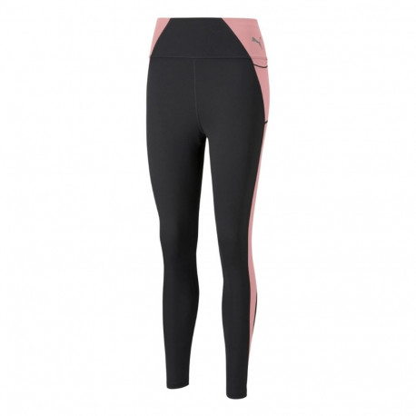 Legginsy damskie Puma Evostripe High Waist 7/8 czarno-różowe 589158 01 L
