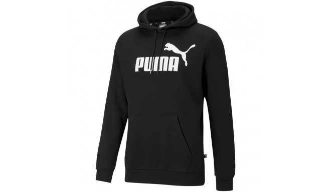 Bluza męska Puma Big Logo Hoodie FL czarna 586686 01 M