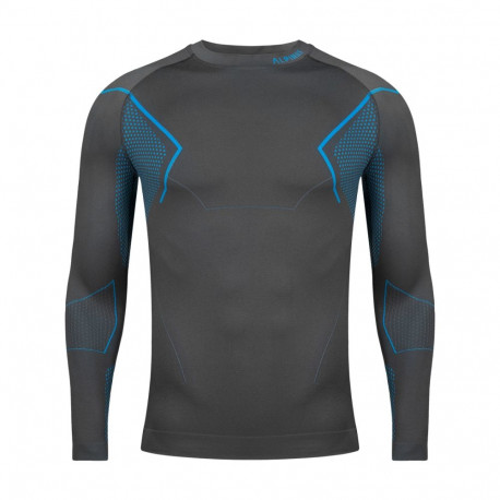 Bluza termoaktywna męska Alpinus Active Base Layer szara GT43860 S