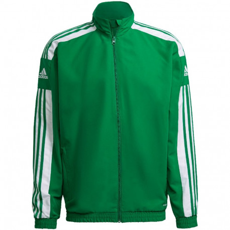 Adidas meeste treeningjakk Squadra 21 Presentation Jacket GP6447 S, roheline
