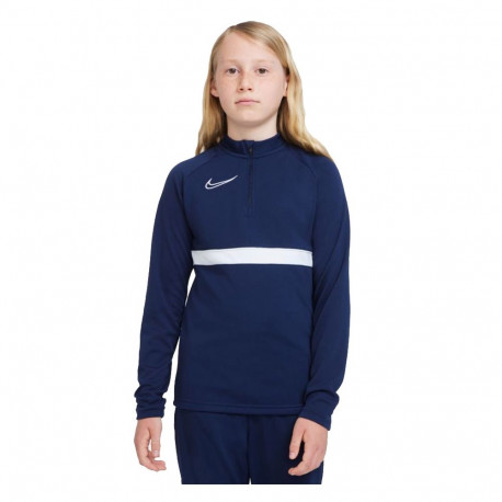 Bluza dla dzieci Nike Academy 21 Dril Top granatowa CW6112 451 S