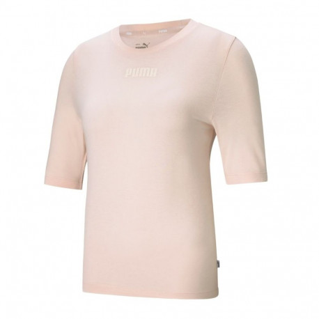 Koszulka damska Puma Modern Basics Tee Cloud różowa 585929 27 S