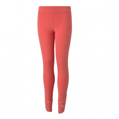 Legginsy dla dzieci Puma Alpha Leggings G pomarańczowe 586176 42 152cm
