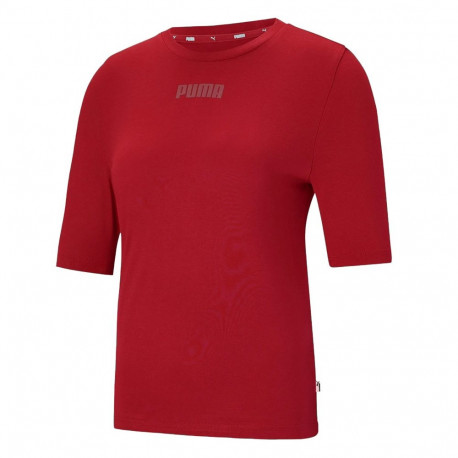Koszulka damska Puma Modern Basics Tee czerwona 585929 22 S