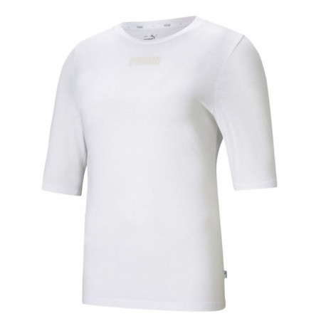 Koszulka damska Puma Modern Basics Tee biała 585929 02 XS
