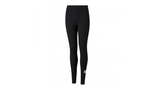 Legginsy dla dzieci Puma ESS Logo Leggings czarne 587035 01 116cm