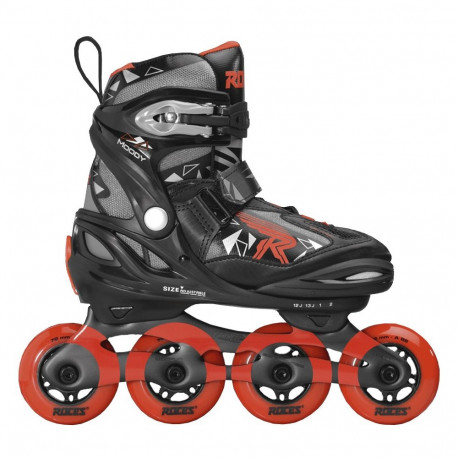 Roces rulluisud Moody Boy Tif 400855 02 30-35, must-punane