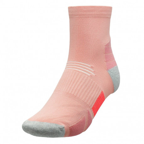 4F naiste sokid H4L21 SOD002 56S 35-38, hele roosa