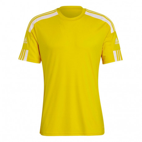Adidas meeste lühikeste varrukatega särk Squadra 21 GN5728 2XL, kollane