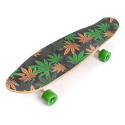Deskorolka Meteor Cannabis zielono-brązowo-pomarańczowa 22595