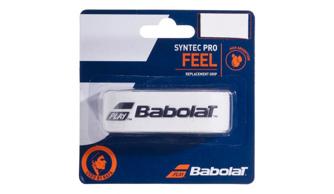 Owijka Babolat Syntec Pro Feel biała 670051 101