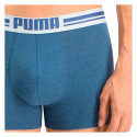 Bokserki męskie Puma Placed Logo Boxer 2P denim 906519 05 S