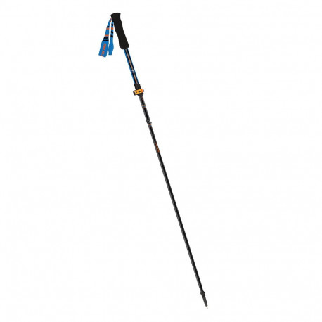 Kije trekkingowe Viking Kettera Pro czarno-niebiesko-pomarańczowy 115-135 cm 610-22-7712-15-UNI