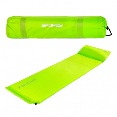 Spokey isetäituv madrats Savory Pillow 927851 padjaga, roheline