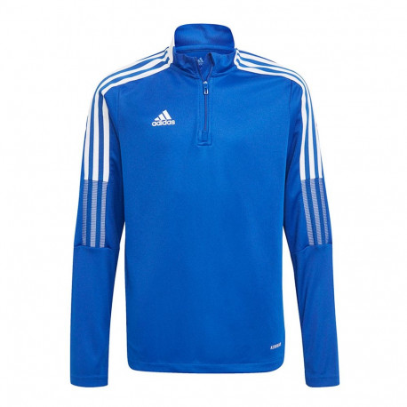 Bluza dla dzieci adidas Tiro 21 Training Top Youth niebieska GM7322 128cm