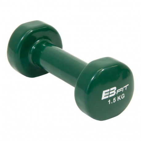EB FIT vinüülhantel VDB 338986 1,5kg, roheline