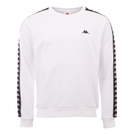 Bluza dla dzieci Kappa Ildan biała 309004J 11-0601 122/128cm